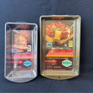 MasterBilt SilverStone Baking Pans Set by BettyCrocker